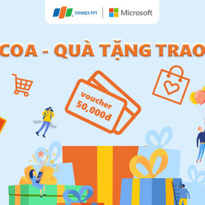 Synnex FPT tặng quà cho khách hàng sở hữu phần mềm Windows 10 bản quyền