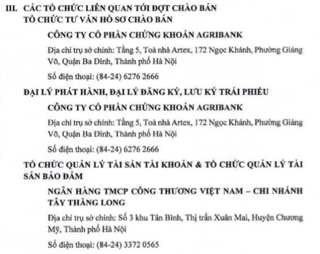 Tài sản đảm bảo cho những lô trái phiếu bị hủy bỏ của Tân Hoàng Minh đang thế chấp tại những ngân hàng, tổ chức nào? - Ảnh 2.