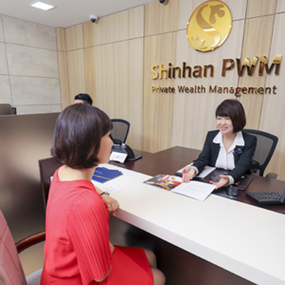 Tận hưởng dịch vụ năm sao tại Shinhan Private Wealth Management