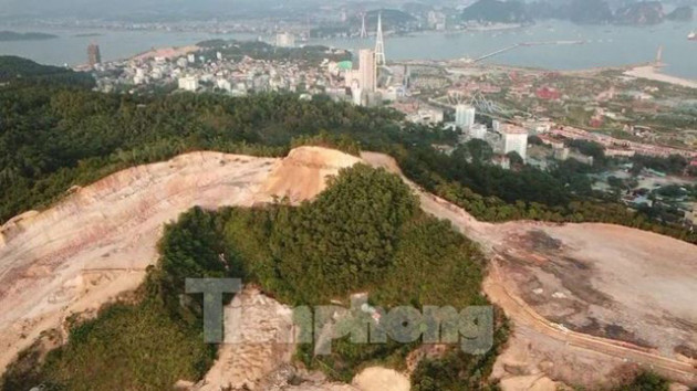 Tận thấy những ngọn đồi trọc đầu vì dự án ở Hạ Long - Ảnh 9.