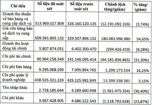 Tăng 22% lỗ ròng nửa đầu năm lên hơn 685 tỷ sau soát xét, Gỗ Trường Thành (TTF) nói gì? - Ảnh 1.