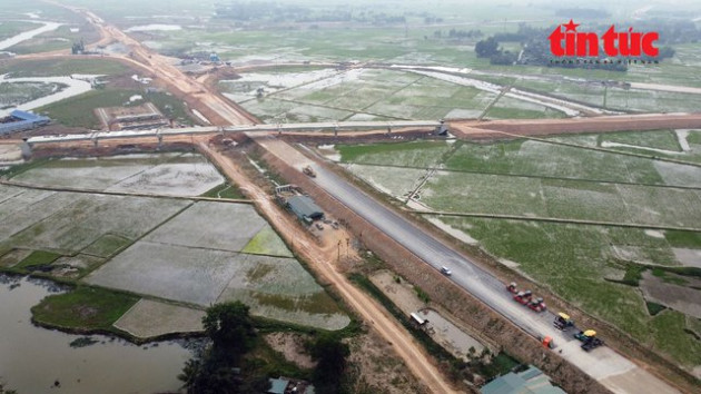 Tăng tốc thi công, đảm bảo tiến độ cán đích cao tốc Quốc lộ 45 - Nghi Sơn - Ảnh 18.