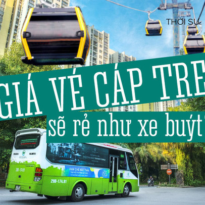 Tập đoàn đề xuất xây cáp treo ở Hà Nội: Giá vé rẻ ngang xe buýt, mỗi tiếng chở 8.000 khách