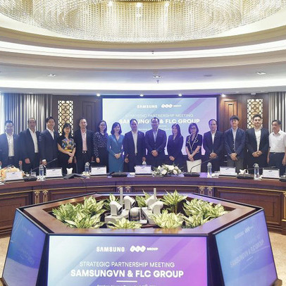 Tập đoàn FLC và Samsung thúc đẩy hợp tác chiến lược toàn diện