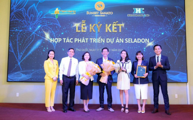 Tập đoàn Khải Hoàn Land ký kết hợp tác phát triển dự án Sunset Sanato - Ảnh 1.