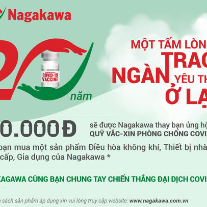 Tập đoàn Nagakawa khởi động chiến dịch gây quỹ vắc-xin phòng chống Covid-19