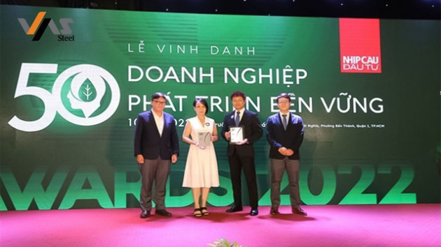 Tập đoàn VAS lọt Top 50 doanh nghiệp phát triển bền vững tiêu biểu 2022 - Ảnh 1.