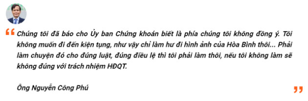 Tập đoàn Xây dựng Hòa Bình có 2 chủ tịch? - Ảnh 2.