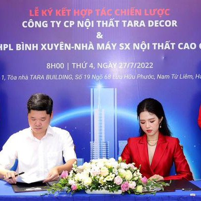 Tara Decor ký kết hợp tác chiến lược với Jager - HPL Bình Xuyên