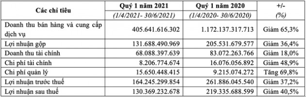 TCH: Đạt lợi nhuận 130 tỷ đồng trong quý đầu tiên của năm tài chính 2021 - Ảnh 1.