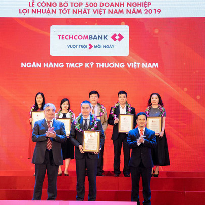 Techcombank đứng đầu bảng xếp hạng ngân hàng về hiệu quả hoạt động