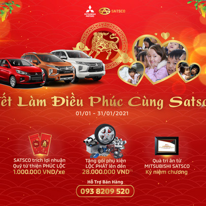 Tết làm điều phúc cùng Satsco