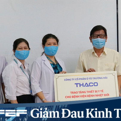 Thaco tiếp tục tài trợ thiết bị y tế hơn 3,6 tỷ đồng hỗ trợ phòng chống dịch bệnh Covid-19