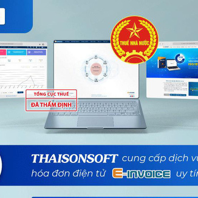 ThaisonSoft chính thức cung cấp dịch vụ nhận, truyền và lưu trữ HĐĐT