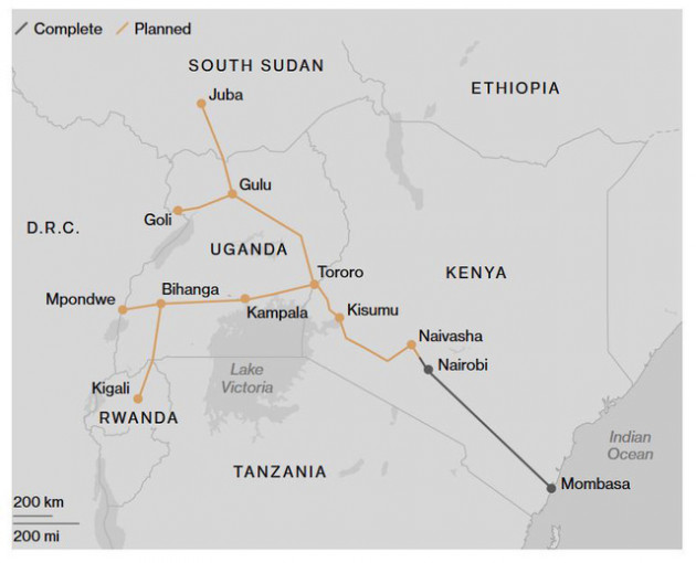 Thảm cảnh đường sắt Trung Quốc xây ở Kenya: Lơ lửng giữa hư vô - Ảnh 1.