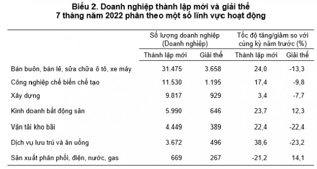 Tháng 7, doanh nghiệp thành lập mới tăng gấp rưỡi - Ảnh 1.