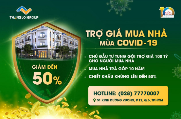 Thắng Lợi Group giảm tới 50% giá bán nhà hỗ trợ khách hàng mùa dịch - Ảnh 1.