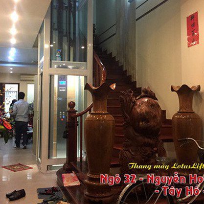 Thang máy gia đình Lotuslift: Đẳng cấp của công nghệ và nghệ thuật sáng tạo