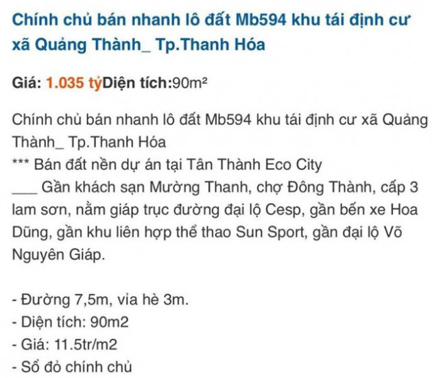 Thanh Hóa: Đổi 3 khu “đất vàng” lấy hơn 400m đường - Ảnh 4.