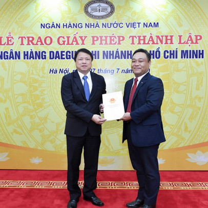 Thêm 1 ngân hàng Hàn Quốc có mặt tại Việt Nam