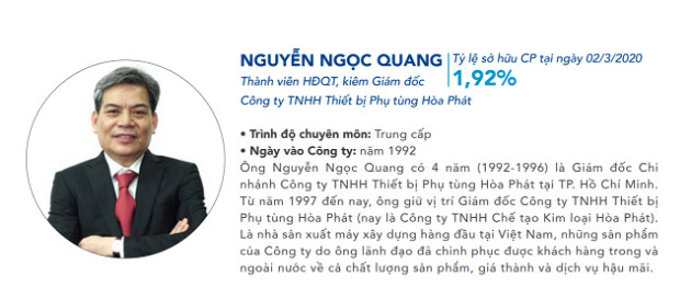 Thêm lãnh đạo Hòa Phát muốn bán 1 triệu cổ phiếu - Ảnh 1.