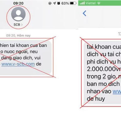 Thêm ngân hàng cảnh báo tin nhắn mạo danh nhằm chiếm đoạt tiền của khách hàng