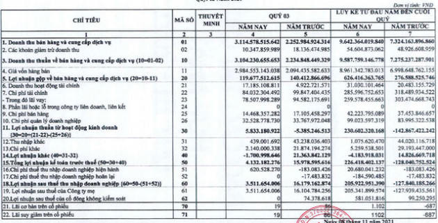 Thép Pomina (POM): Hoạt động chính ở các tỉnh phía Nam, lợi nhuận quý 3/2021 theo đó bị Covid-19 ăn mòn đến 78%, chỉ còn 3,5 tỷ đồng - Ảnh 1.