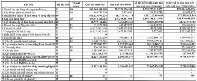 Thép tấm lá Thống Nhất (TNS) báo lãi quý 4 gấp 9 lần cùng kỳ, cao nhất trong vòng 4 năm trở lại đây - Ảnh 1.