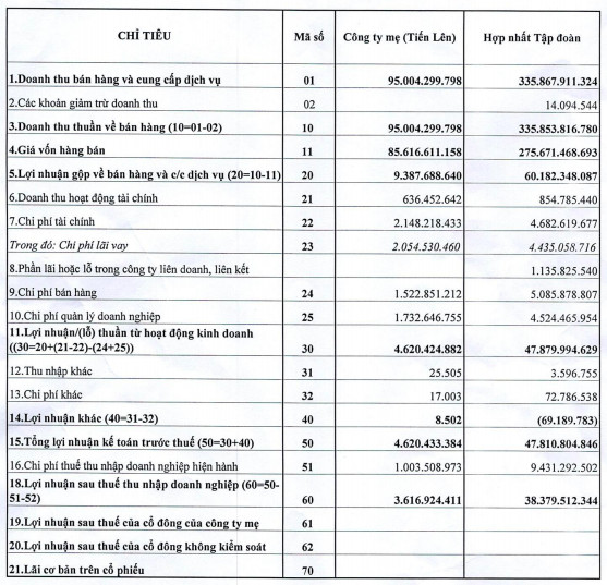 Thép Tiến Lên (TLH): 7 tháng đã vượt 42% chỉ tiêu lợi nhuận cả năm với 355 tỷ đồng - Ảnh 1.