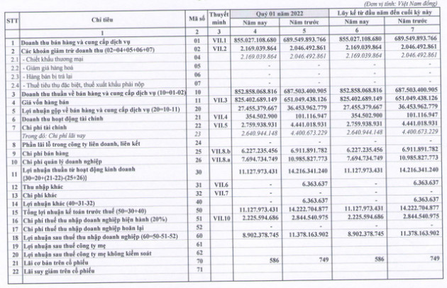 Thép VICASA (VCA): Quý 1/2022 lãi gần 9 tỷ đồng, giảm 21% so với cùng kỳ - Ảnh 1.