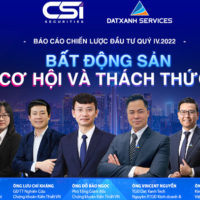 Thị trường mở ra cơ hội lớn với mức định giá hấp dẫn nhất trong vòng 10 năm, chuyên gia CSI khuyến nghị những nhóm cổ phiếu tiềm năng