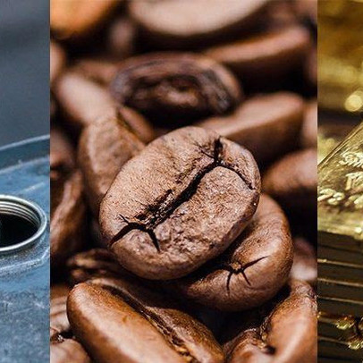 Thị trường ngày 13/10: Giá dầu giảm nhẹ, vàng tăng, cà phê arabica tăng hơn 4%