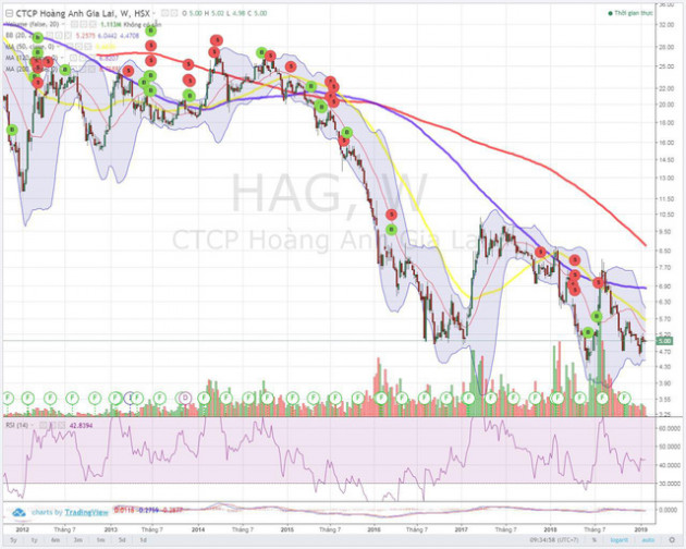 [Thi viết TÔI MẤT TIỀN] Bài học bình quân giá xuống cổ phiếu HAG của tôi - Ảnh 1.