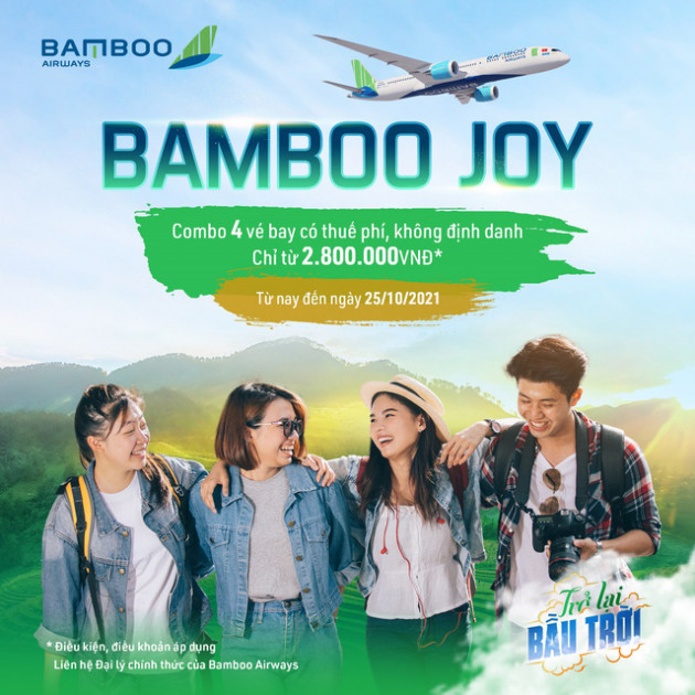 Thoả sức trải nghiệm bay đẳng cấp với ưu đãi đồng giá GV4 của Bamboo Airways - Ảnh 1.