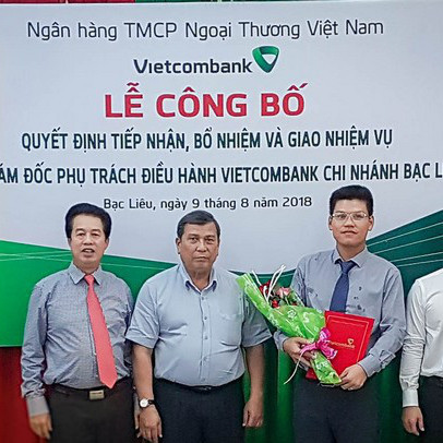 Thôi làm Trưởng BKS Eximbank, ông Trần Lê Quyết về điều hành Vietcombank Bạc Liêu