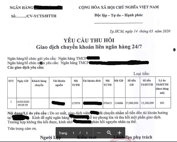 Thời thanh toán điện tử, ứng xử sao với tiền chuyển nhầm? - Ảnh 2.