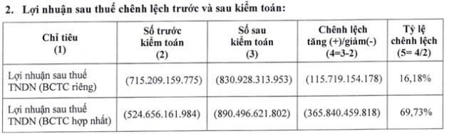 Thủ Đức House (TDH) tăng lỗ thêm 365 tỷ đồng sau kiểm toán, nâng tổng lỗ cả năm 2021 lên 890 tỷ đồng - Ảnh 1.