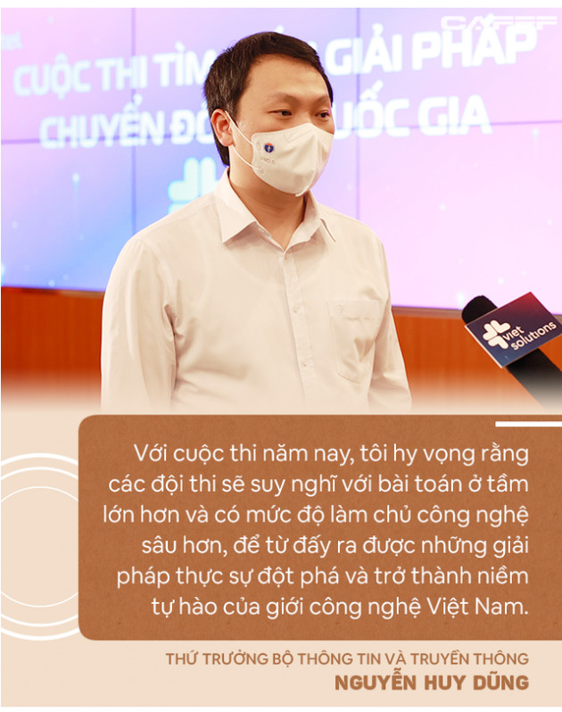 Thứ trưởng Bộ TTTT: Với Viet Solutions thời Covid, các đội thi nên nghĩ tới việc biến đau thương thành cơ hội! - Ảnh 7.