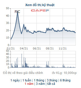 Thua lỗ 3 năm liên tiếp, cổ phiếu RIC đứng trước nguy cơ bị hủy niêm yết - Ảnh 2.