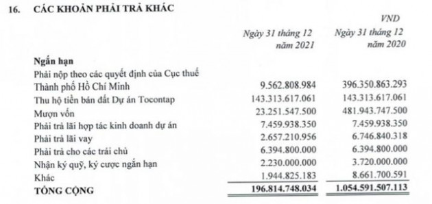 Thuduc House (TDH): Năm 2021, công ty mẹ báo lỗ kỷ lục 715 tỷ đồng - Ảnh 1.