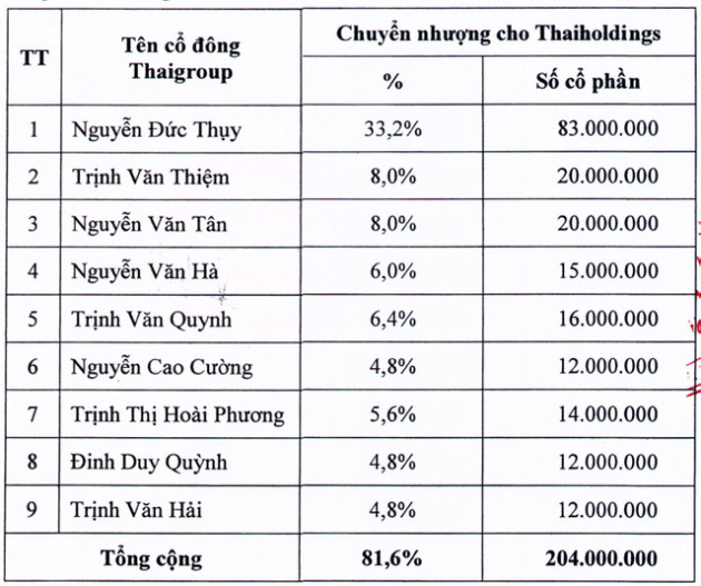 Thương vụ niêm yết cửa sau 3.000 tỷ đồng của bầu Thụy: Thaiholdings sẽ nắm giữ gì khi thâu tóm Thaigroup? - Ảnh 1.