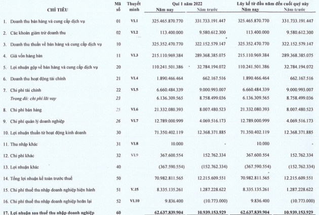 Thuỷ sản Cửu Long An Giang (ACL) báo lãi quý 1 gấp 6 lần cùng kỳ, hoàn thành 36% kế hoạch năm - Ảnh 1.