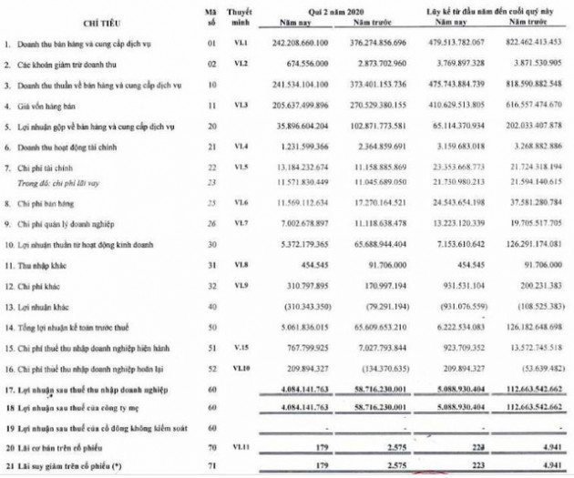 Thủy sản Cửu Long An Giang (ACL): Quý 2 lãi 4 tỷ đồng giảm 93% so với cùng kỳ - Ảnh 1.