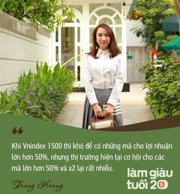 [Tiền đẻ ra tiền] Nữ môi giới quản lý 1.800 tài khoản khách hàng: Khi VN-Index 1500 điểm rất khó tìm mã có lợi nhuận lớn hơn 50%, nhưng thị trường hiện tại cơ hội nhân đôi rất nhiều - Ảnh 4.