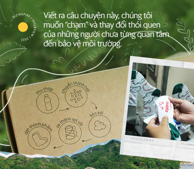 Tiên phong ngành vải sợi xanh, Founder thương hiệu tất tái chế Re.socks: Công ty “mém” đóng cửa 2 lần nhưng tính tôi cứng đầu, muốn đi tới cùng! - Ảnh 8.