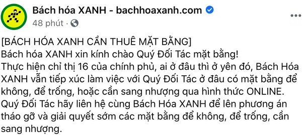 Tiền thuê giảm 20-30% giữa đại dịch Covid-19, các đại gia bán lẻ Bách Hoá Xanh,Vinmart… đua nhau săn đón mặt bằng đẹp giá hời - Ảnh 1.