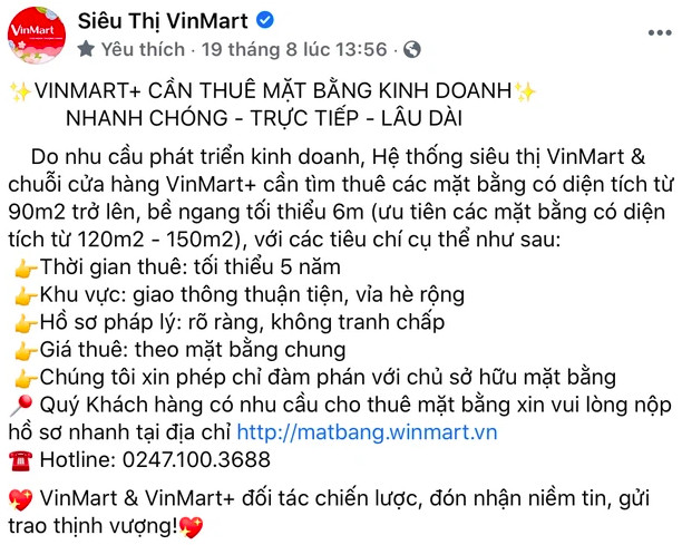 Tiền thuê giảm 20-30% giữa đại dịch Covid-19, các đại gia bán lẻ Bách Hoá Xanh,Vinmart… đua nhau săn đón mặt bằng đẹp giá hời - Ảnh 2.