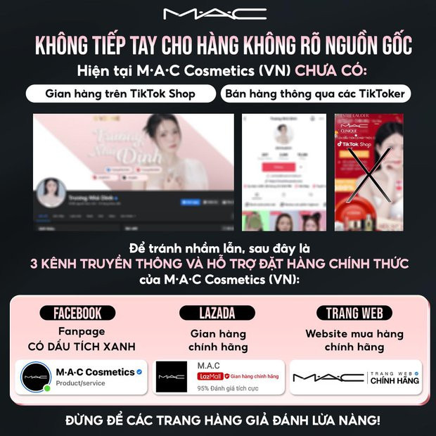 TikToker 2,6 triệu followers bị tố bán hàng giả, Estee Lauder và MAC Việt Nam lên tiếng cảnh báo người tiêu dùng - Ảnh 9.