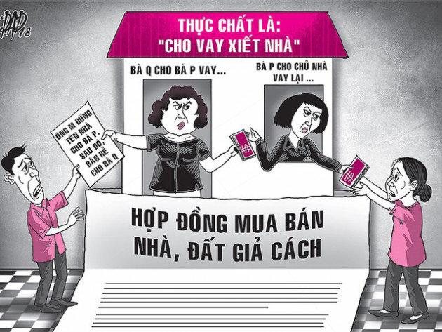 Tìm sơ hở ‘phá’ hợp đồng vay biến tướng - Ảnh 1.