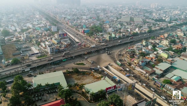 Toàn cảnh hầm chui nút giao 3 tầng lớn nhất Tp.HCM hơn 500 tỷ vừa thông xe - Ảnh 4.